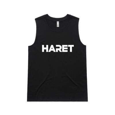 Womens Singlet - White Logo Thumbnail