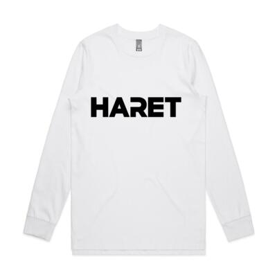 Men's Long Sleeve Tee - Black Logo Thumbnail
